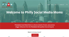 Desktop Screenshot of phillysocialmediamoms.com